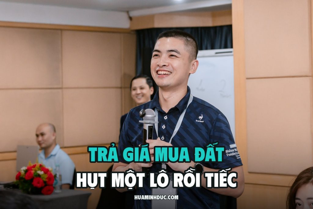 Hứa Minh Đức chia sẻ bài học trả giá mua đất Hòa Lạc